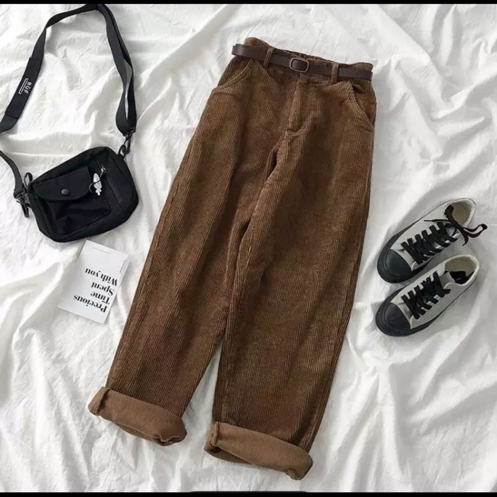 Wide Corduroy Pants